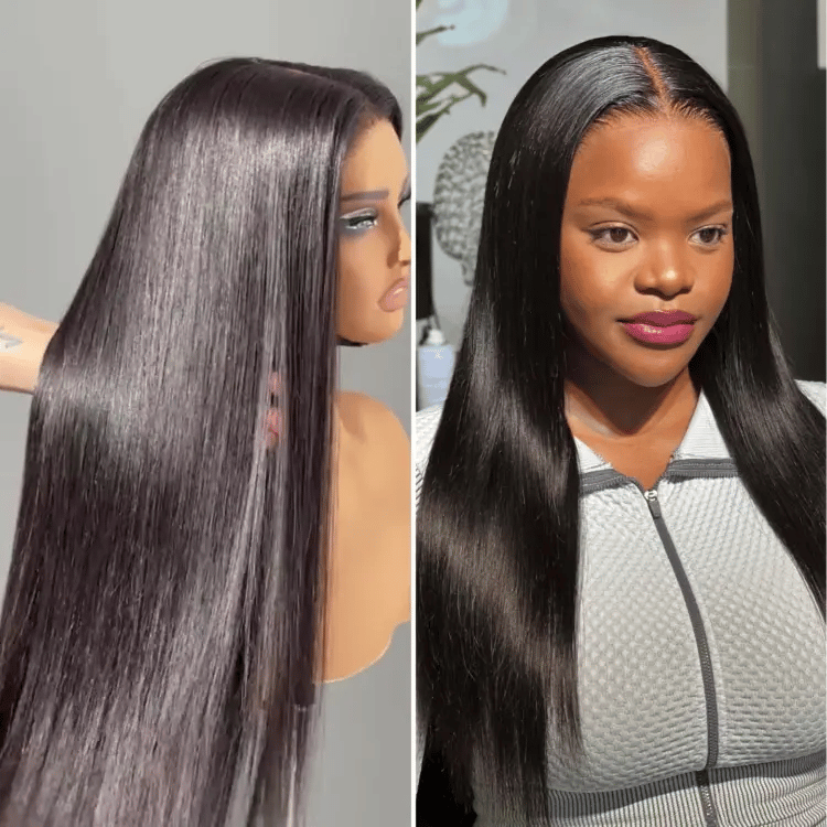 Bone Straight Wig – 5x5 HD Lace & Glueless
