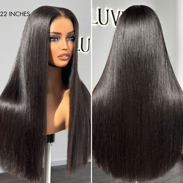 Bone Straight Wig – 5x5 HD Lace & Glueless