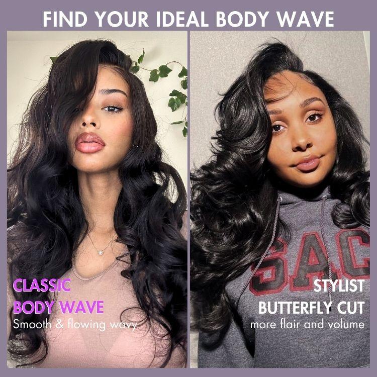 Loose Body Wave Wig – Layered Cut & 7x6 HD Lace