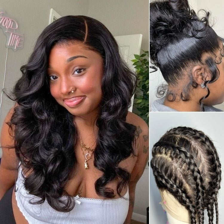 Natural Straight Wig – Pre-Styled & Glueless