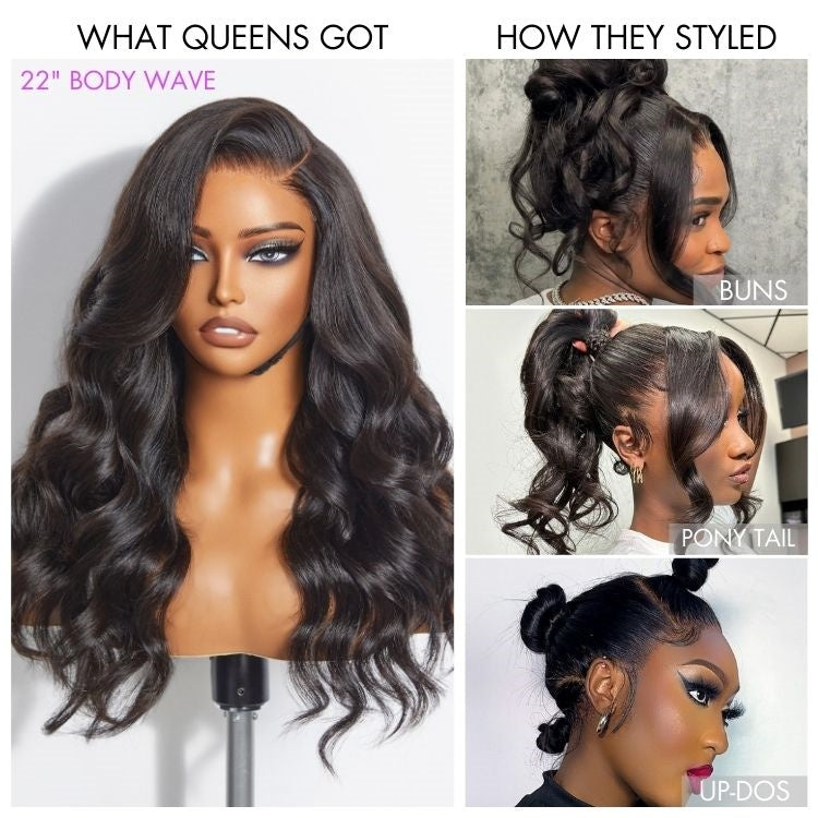 Natural Straight Wig – Pre-Styled & Glueless