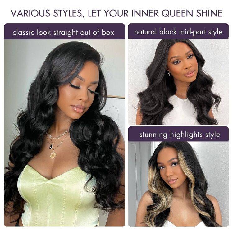 Loose Body Wave Wig – 7x6 HD Lace & Glueless