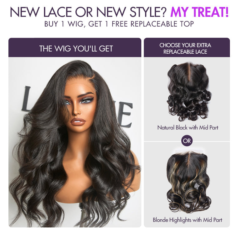 Loose Body Wave Wig – 7x6 HD Lace & Glueless