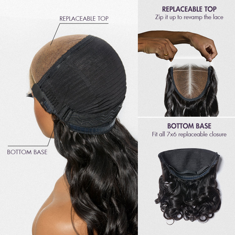 Loose Body Wave Wig – 7x6 HD Lace & Glueless