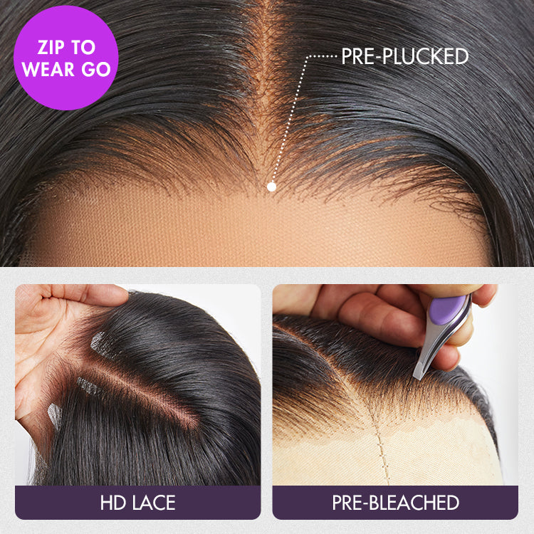 Loose Body Wave Wig – 7x6 HD Lace & Glueless