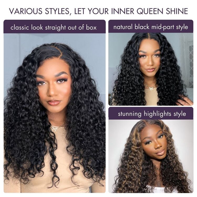 Deep Wave Wig – 13x5 HD Lace & Ear-to-Ear