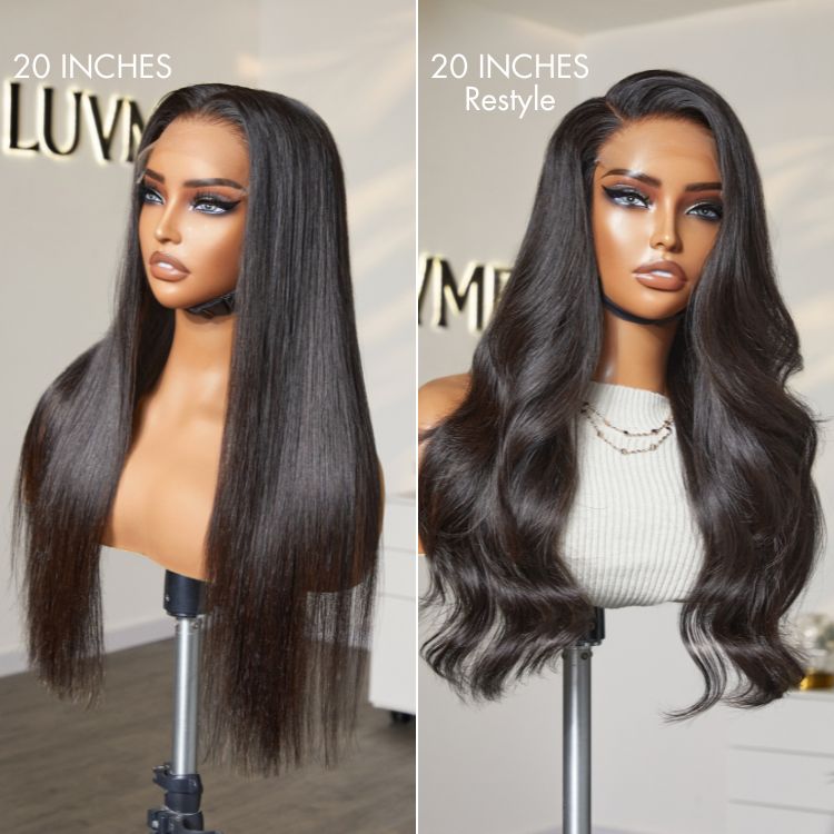 Luvme Hair PartingMax Glueless Wig Silky Straight 7x6 Closure HD Lace Pre Plucked & Bleached Breathable Cap - US Only