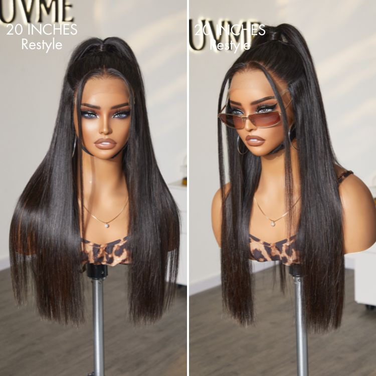 Luvme Hair PartingMax Glueless Wig Silky Straight 7x6 Closure HD Lace Pre Plucked & Bleached Breathable Cap - US Only