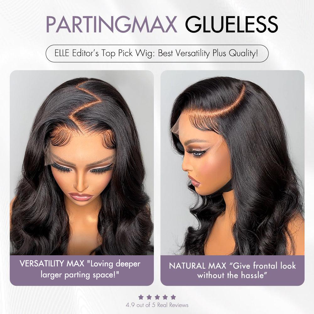 Luvme Hair PartingMax Glueless Wig 180% Density Loose Body Wave 7x6 Closure HD Lace Pre Cut & Plucked & Bleached Ready to Go