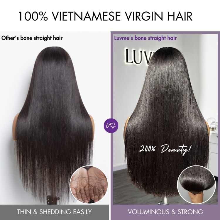 Bone Straight Wig – 7x6 HD Lace & Glueless
