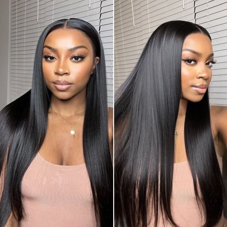 Silky Straight Wig – 13x4 Lace & Glueless