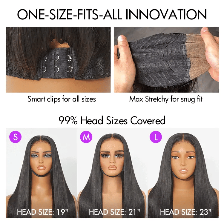 Ash Blonde Ombre Blunt Cut Bob Glueless Minimalist HD Lace Short Bob Wig Ready to Go Pre-Cut Lace