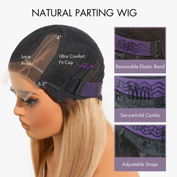 Effortlessly Chic Layered Haircut Wavy Glueless HD Minimalist Lace Short Wig