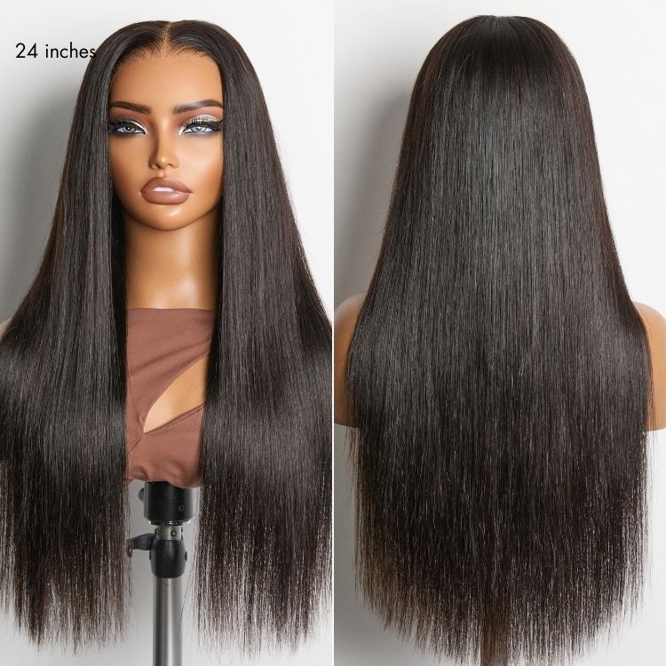 Silky Straight Wig – 13x4 HD Lace & Glueless