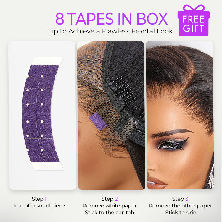 Silky Straight Wig – 13x4 HD Lace & Glueless