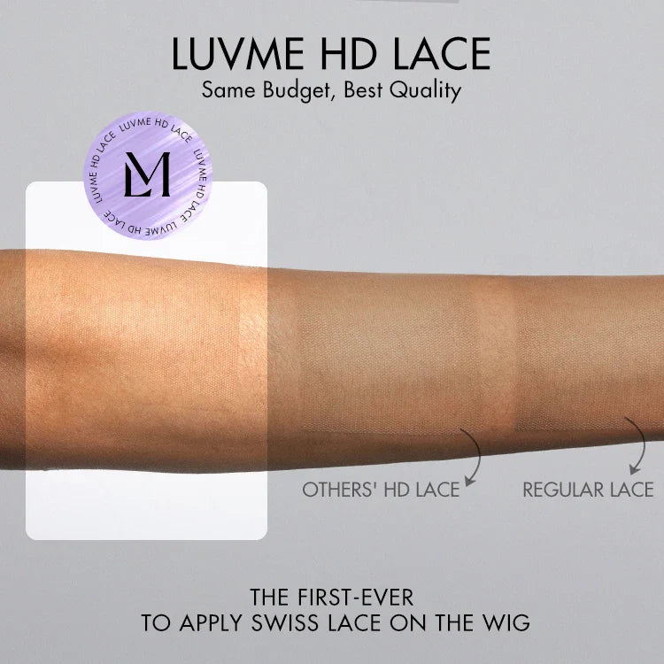 Luvme All-Day Comfort™ Wig 180% Density Bouncy Wand Curly 7x6 Closure HD Glueless Wig Pre-Cut Lace
