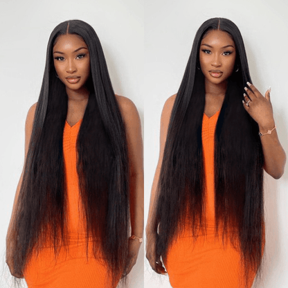 Silky Straight Wig – Super Long & 5x5 HD Lace