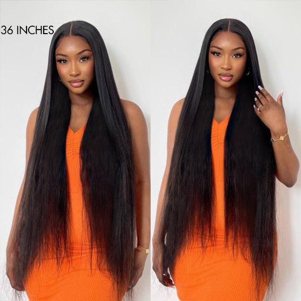 Silky Straight Wig – Super Long & 5x5 HD Lace