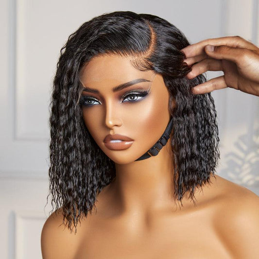 Bohemian Curly Bob Wig – HD Lace & Glueless
