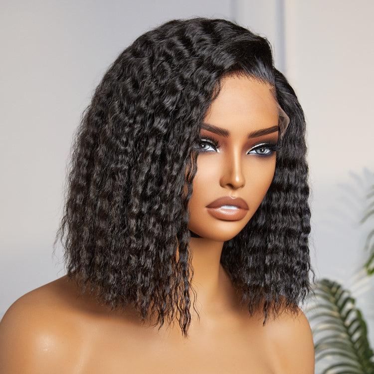 Bohemian Curly Bob Wig – HD Lace & Glueless