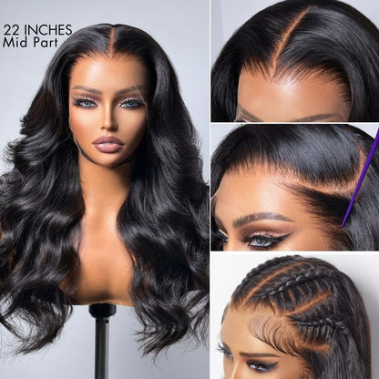 Loose Body Wave Wig – 13x6 HD Lace & Glueless