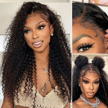 PreMax 2.0 Wigs | Nature Max Deep Wave Ear-to-ear Glueless 13x6 Frontal HD Lace Long Curly Wig
