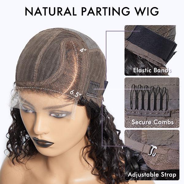 Ash Blonde Ombre Blunt Cut Bob Glueless Minimalist HD Lace Short Bob Wig Ready to Go Pre-Cut Lace