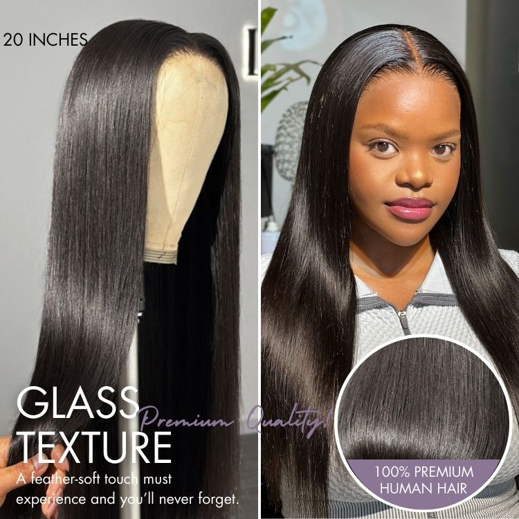 Bone Straight Wig – 5x5 HD Lace & Glueless