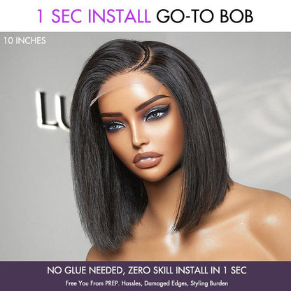 Braided Bob Wig – Pre-Styled & 4x4 Lace