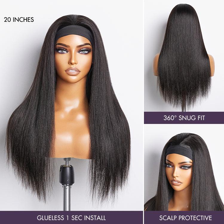 Headband Wig – Silky Straight & Beginner Friendly