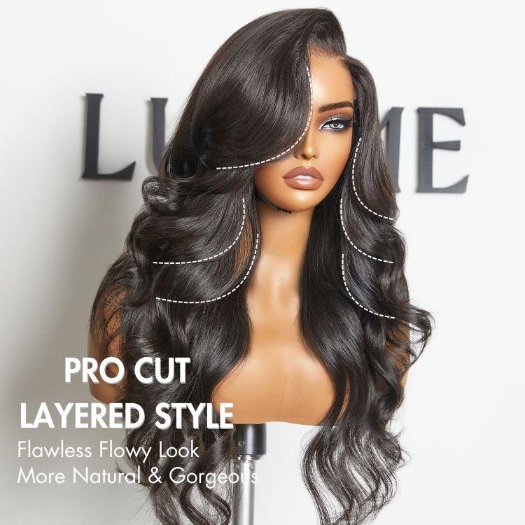 Loose Body Wave Wig – Layered Cut & 7x6 HD Lace