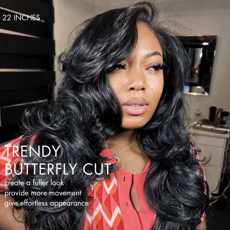 Loose Body Wave Wig – Layered Cut & 7x6 HD Lace