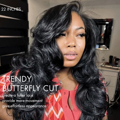 Loose Body Wave Wig – Layered Cut & 7x6 HD Lace