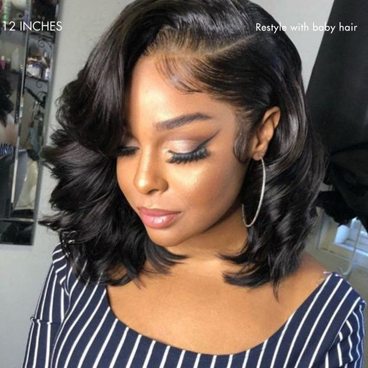Body Wave Wig – Honey Brown Highlights & 13x4 Lace