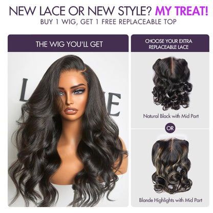 Loose Body Wave Wig – 7x6 HD Lace & Glueless