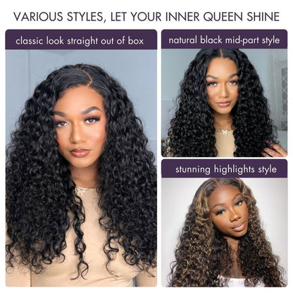 Deep Wave Wig – 13x5 HD Lace & Ear-to-Ear