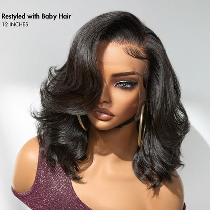 Body Wave Wig – Honey Brown Highlights & 13x4 Lace
