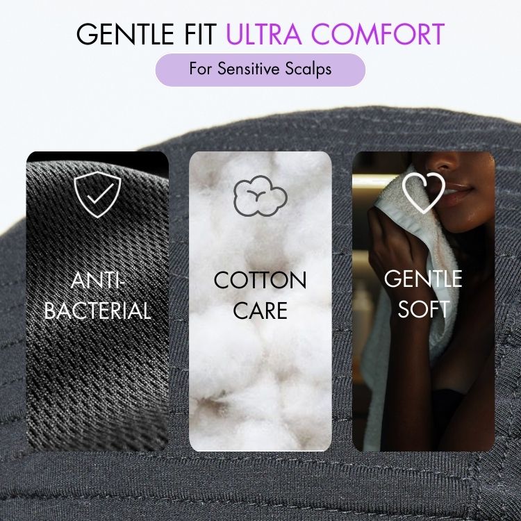 Throw On & Go Short Cut with Bangs Wig Ultra Comfort Cotton Cap Glueless Wig Hair Loss Friendly
