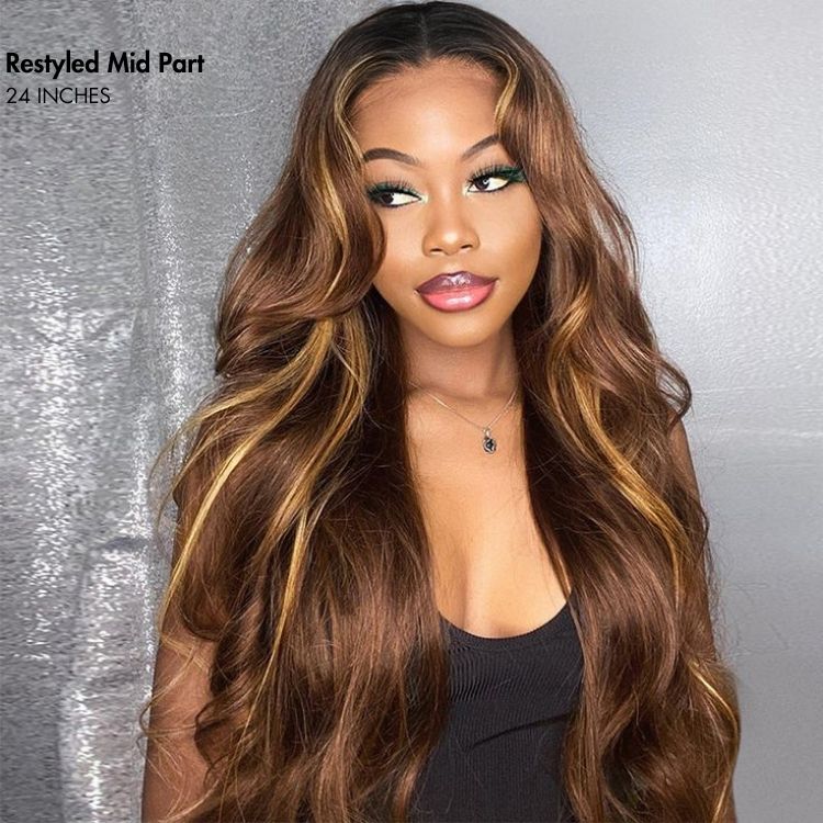 Luvme All-Day Comfort™ Wig 180% / 250% Density Glueless 7x6 Closure HD Lace Loose Body Wave Long Wig Pre-Cut Lace