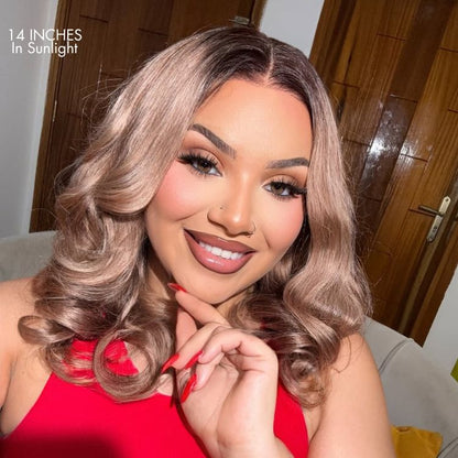Ash Water Wave Wig – 13x4 Lace & Glueless