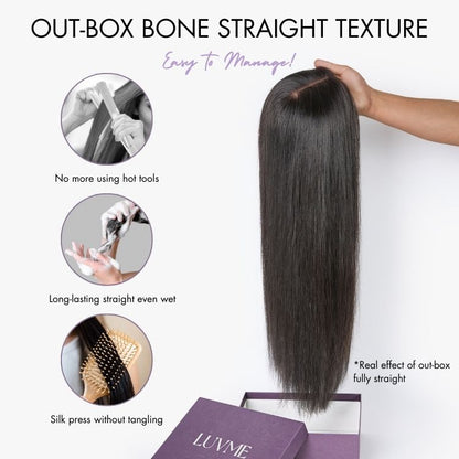 Bone Straight Wig – 7x6 HD Lace & Glueless