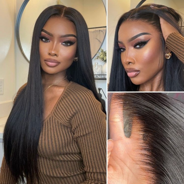 Silky Straight Wig – 13x4 Lace & Glueless
