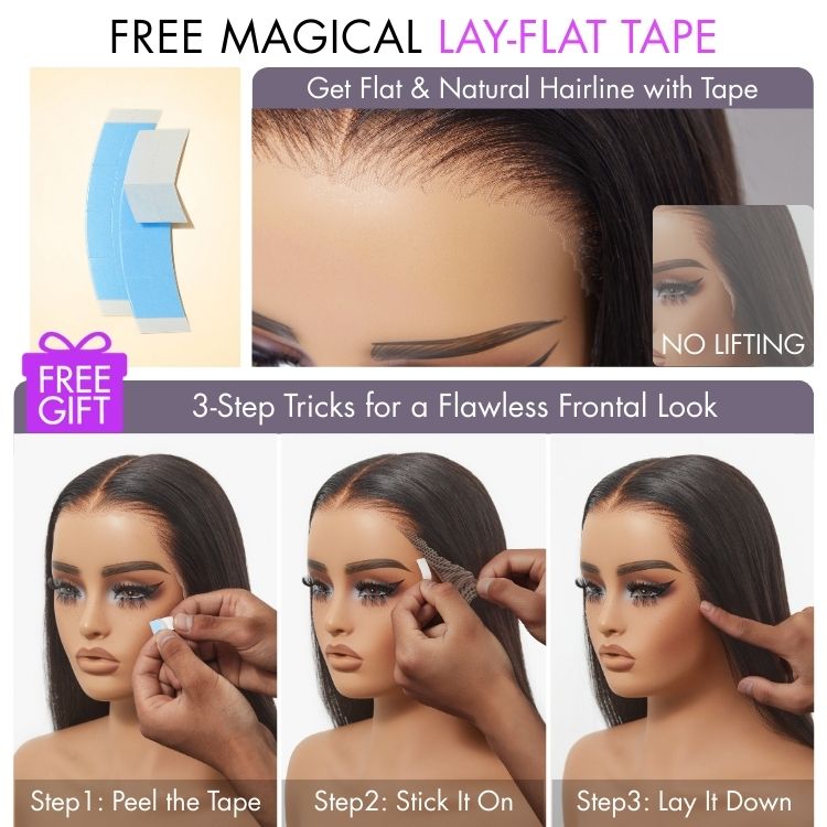 Silky Straight Wig – 13x4 Lace & Glueless