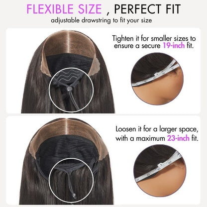 Silky Straight Wig – 13x4 Lace & Glueless