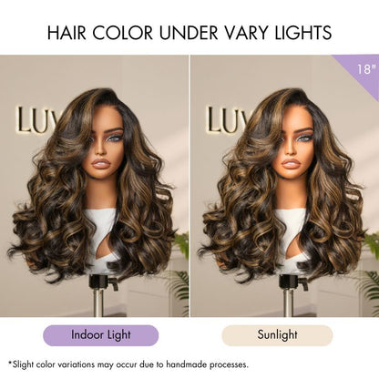 Luvme All-Day Comfort™ Wig 200% Density Voluminous Loose Body Wave Glueless Minimalist HD Lace Wig Pre-Cut Lace