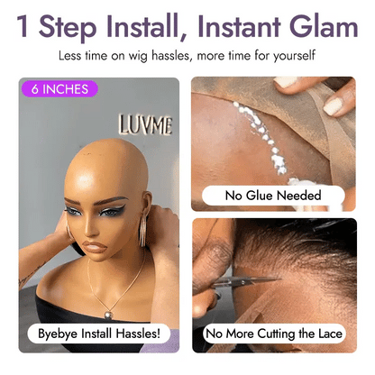Affordable Pixie Cut Minimalist HD Lace Glueless Wig Pre-Cut Lace