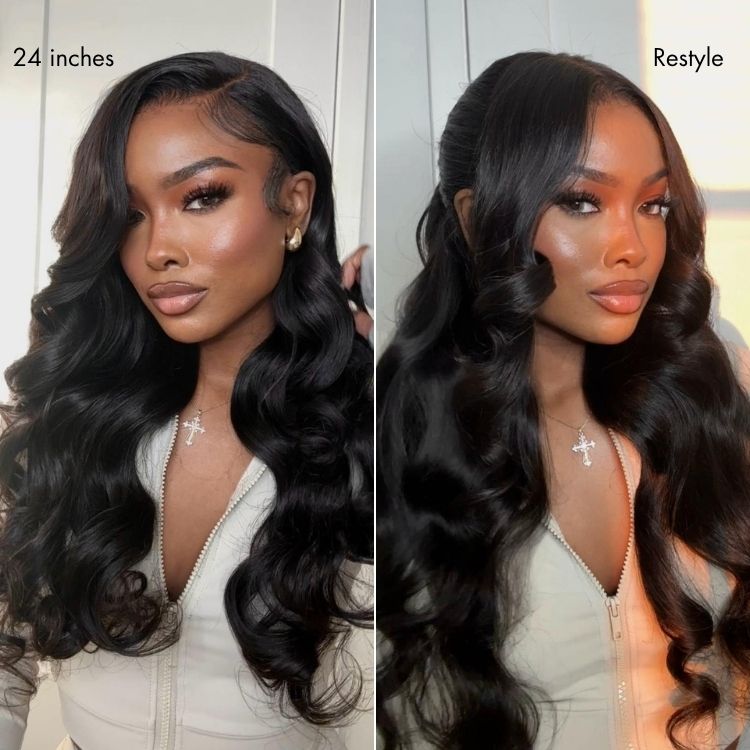 Luvme All-Day Comfort™ Wig 180% / 250% Density Glueless 7x6 Closure HD Lace Loose Body Wave Long Wig Pre-Cut Lace
