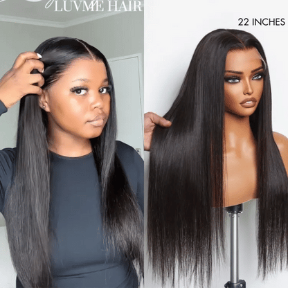 PreMax Wigs | HD Lace Super Natural Hairline Silky Straight Glueless 13x4 Frontal Lace Wig Human Hair Pre-Cut Lace
