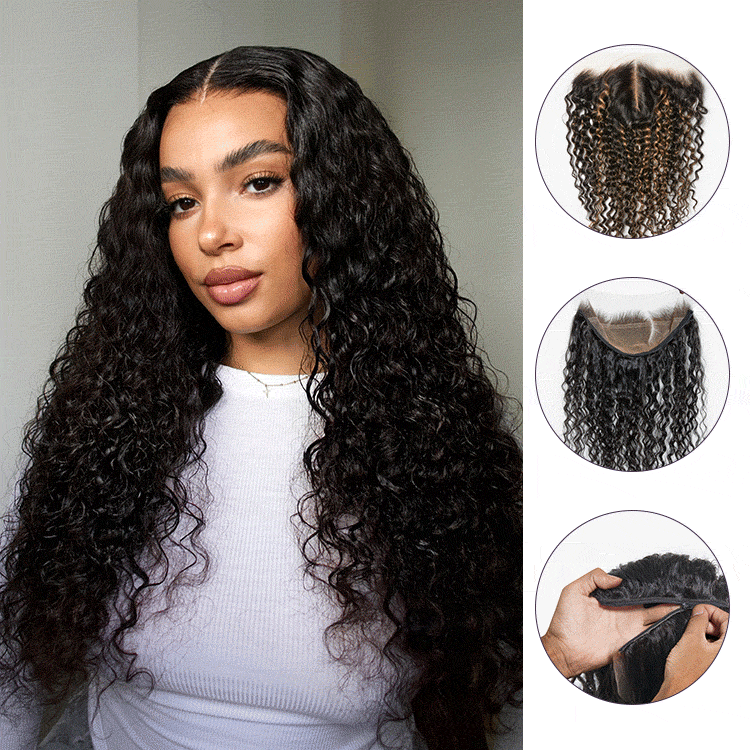 Deep Wave Wig – 13x5 HD Lace & Ear-to-Ear