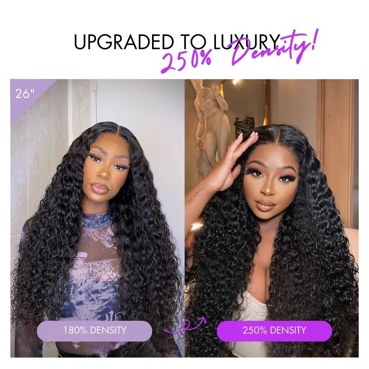 Water Wave Wig – 13x4 Lace & Glueless